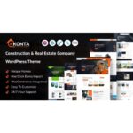 Konta – Construction and Real Estate Company WordPress Theme