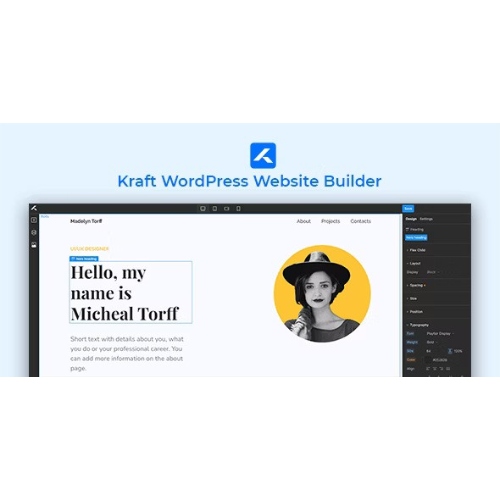 Kraft-WordPress-Website-Builder.jpg Kraft – WordPress Website Builder - Image 1