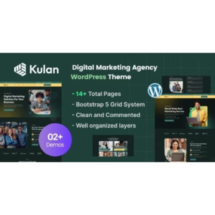 Kulan – Digital Marketing Agency WordPress Theme