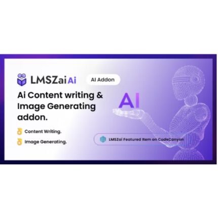 LMSzai AI – Ai Content writing & Image Generating addon.