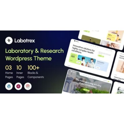 Labotrex – Laboratory & Science Research WordPress Theme