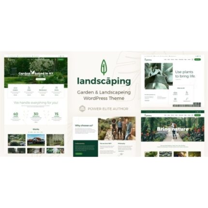 Landscaping – Garden Landscaper WordPress Theme