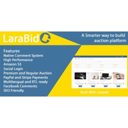 LaraBid – A Laravel PHP Auction Platform