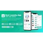 Laundry Flutter App with Admin panel | laundry booking system | Quick wash |On-Demand Laundry