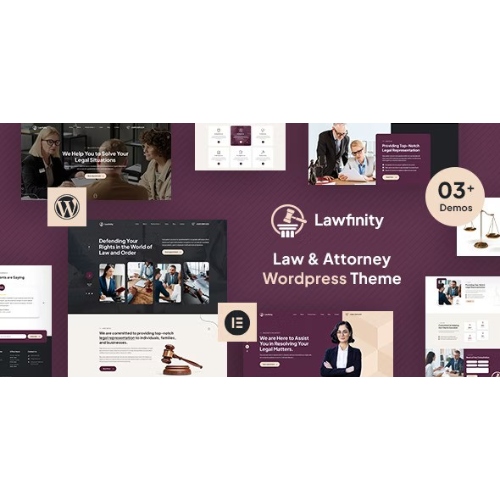 Lawfinity-Law-and-Attorney-WordPress-Theme.jpg Lawfinity | Law and Attorney WordPress Theme - Image 1