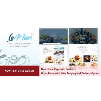 LeMar – Seafood Restaurant WordPress Theme