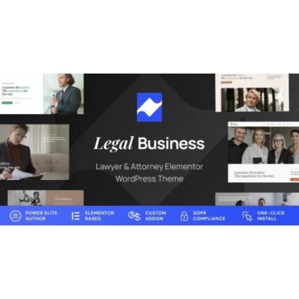 Legal Business – Attorney & Lawyer WordPress Theme