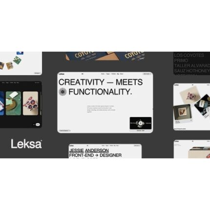 Leksa – Creative Portfolio Showcase Theme
