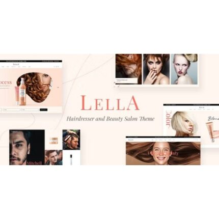 Lella – Hairdresser and Beauty Salon Theme