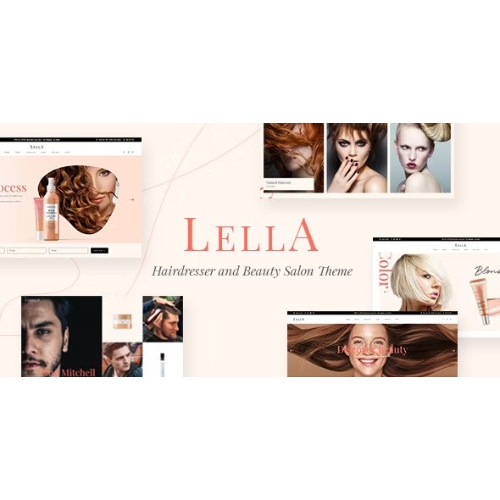 Lella-Hairdresser-and-Beauty-Salon-Theme.jpg Lella – Hairdresser and Beauty Salon Theme - Image 1