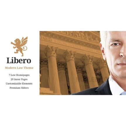 Libero – Lawyer and Law Firm Theme