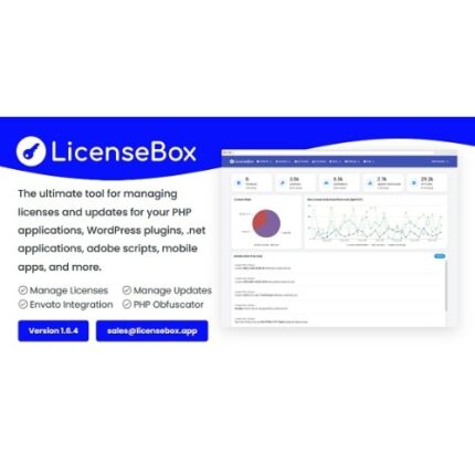 LicenseBox – PHP Licenser and Updates Manager
