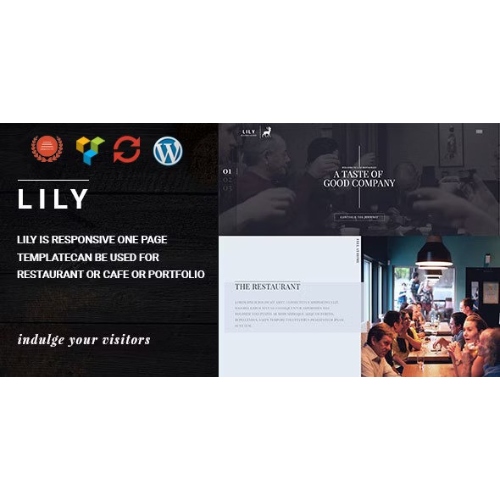 Lily-One-Page-Restaurant-WordPress-Theme.jpg Lily | One Page Restaurant WordPress Theme - Image 1