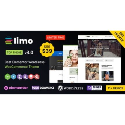 Limo WP – Elementor Multi-purpose WooCommerce Theme