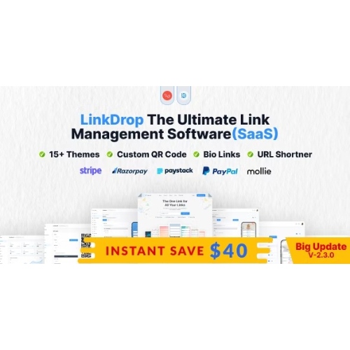 Linkdrop-Nulled-SaaS-Link-Management-Tool-Free-Download-2.jpg Linkdrop – SaaS Link Management Tool - Image 1