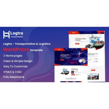 Logtra – Transportation & Logistics WordPress Theme