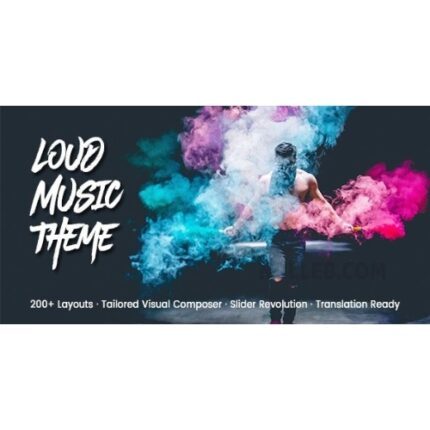 Loud – A Modern WordPress Theme for the Music Industry