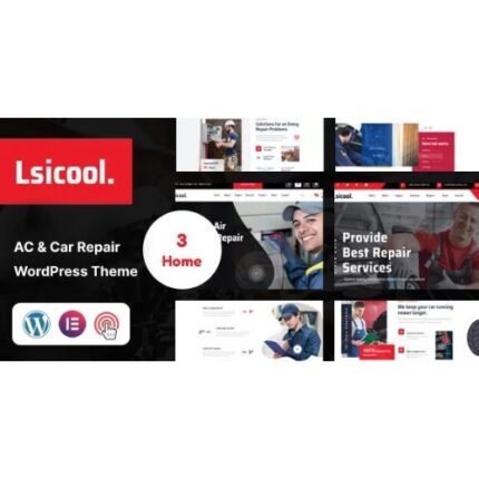 Lsicool – AC & Car Repair WordPress Theme