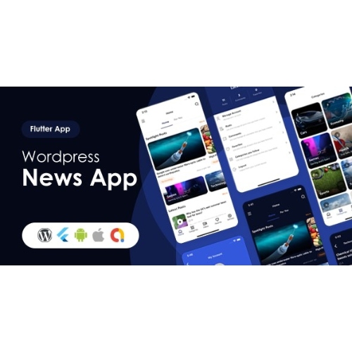Lucodeia-News-Nulled.jpg Lucodeia News – Flutter WordPress News App | Admob – DarkMode - Image 1