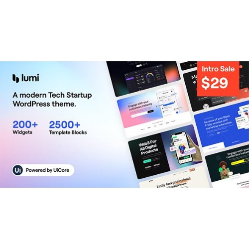 Lumi-Tech-Startup-WordPress-Theme.jpg Lumi – Tech Startup WordPress Theme - Image 1