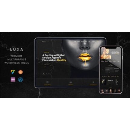 Luxa – Luxury Black MultiPurpose WordPress Theme