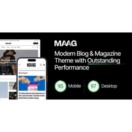 Maag – Modern Blog & Magazine Theme with Outstanding Performance