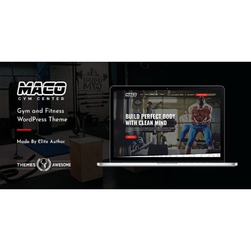 Maco-Gym-and-Fitness-WordPress-Theme.jpg Maco | Gym and Fitness WordPress Theme - Image 1