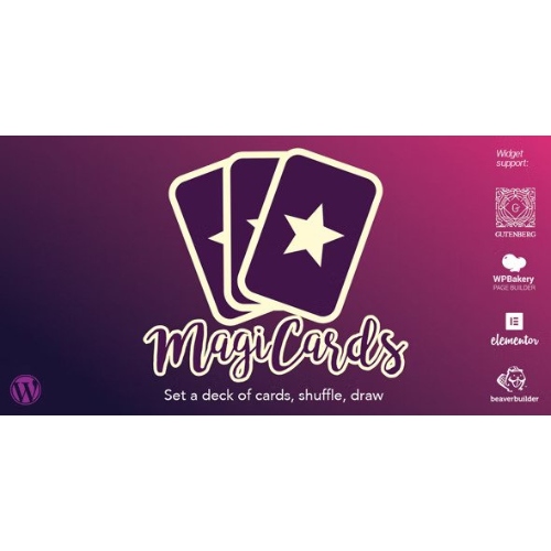 MagiCards-decks-of-cards-to-shuffle-WP-plugin.jpg MagiCards – decks of cards to shuffle | WP plugin - Image 1