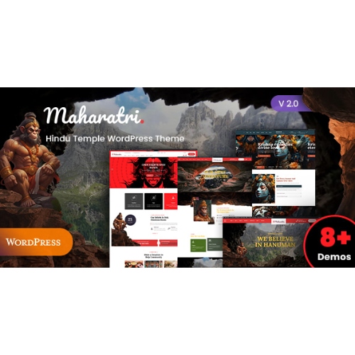 Maharatri-Hindu-Temple-WordPress-Theme.jpg Maharatri – Hindu Temple WordPress Theme - Image 1