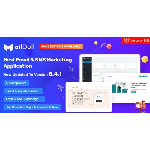 Maildoll-Email-Marketing-SMS-Marketing-SaaS-Application.jpg Maildoll – Email Marketing Application – A SAAS Based Email Marketing Software - Image 1