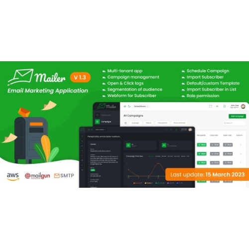 Mailer-Email-Marketing-Application-Nulled.jpg Mailer – Email Marketing Application - Image 1