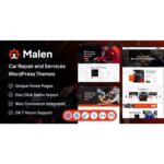 Malen – Car Service & Repair WordPress Theme