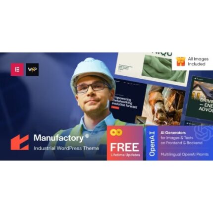 Manufactory – Industrial WordPress Theme