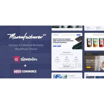 Manufacturer – Factory and Industrial WordPress Theme