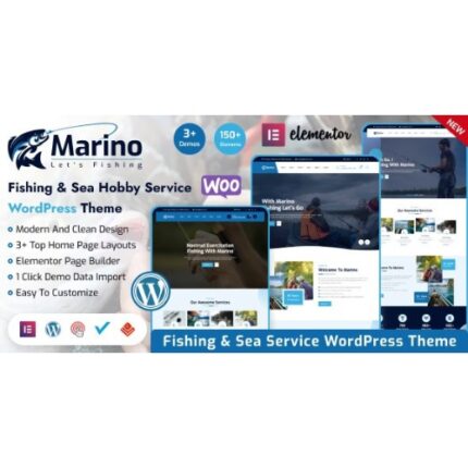 Marino – Fishing & Sea Hobby WordPress Theme
