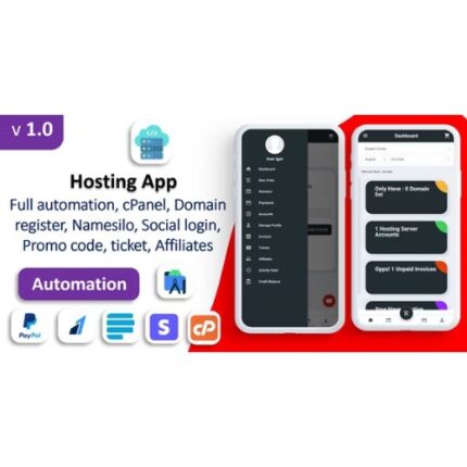 Markhost app – Web Hosting Billing | Domain | Hosting | Affiliate | Social login | Payment Gateways