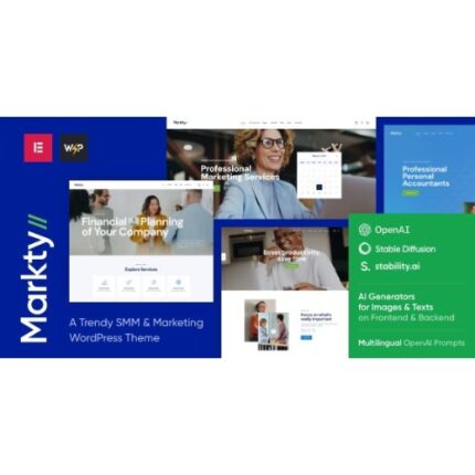 Markty | SMM & Marketing WordPress Theme