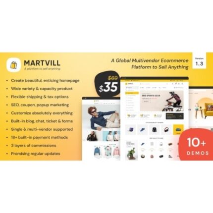 Martvill – A Global Multivendor Ecommerce Platform to Sell Anything