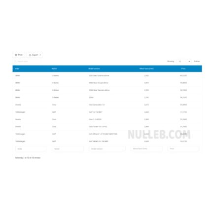 Master-Detail Tables for wpDataTables