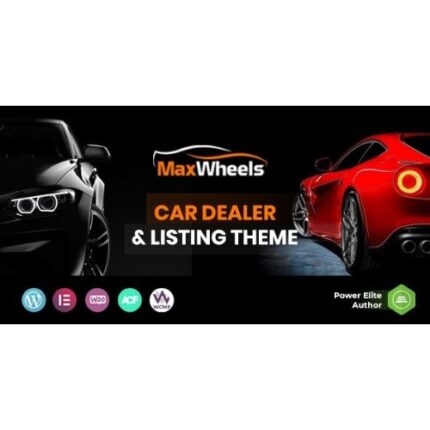 Maxwheels – Car Dealer Automotive & Classified Multivendor WordPress Theme