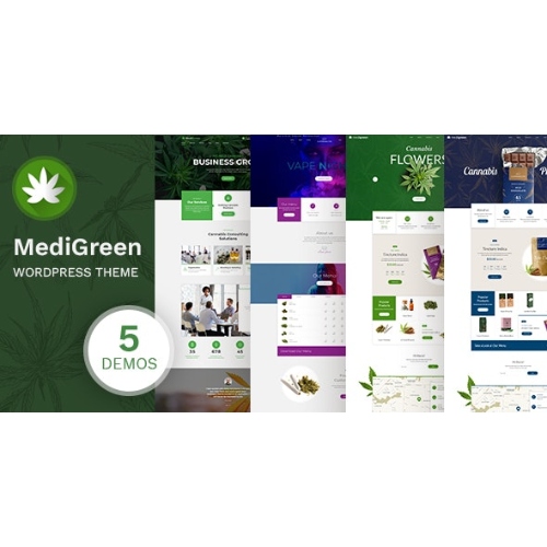 MediGreen-Cannabis-Medical-Marijuana-Shop-Nulled.jpg MediGreen – Cannabis & Medical Marijuana Shop - Image 1