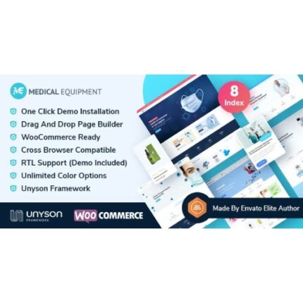 Medical Equipment – eCommerce Elementor WordPress Theme
