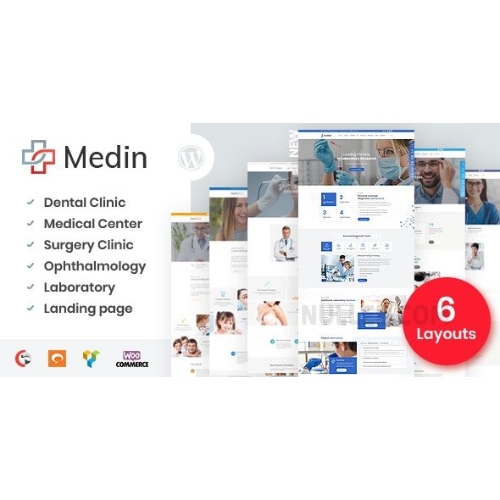 Medin-Medical-Center-WordPress-Theme-1.jpg Medin – Medical Center WordPress Theme - Image 1