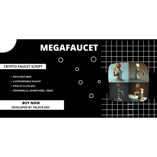 MegaFaucet-Crypto-Faucet-Script-1152x576-1.jpg MegaFaucet – Crypto Faucet Script - Image 1