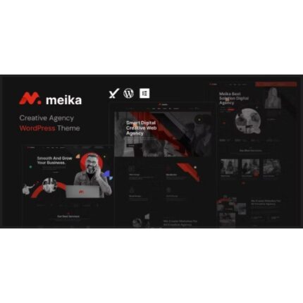 Meika – Creative Agency WordPress Theme