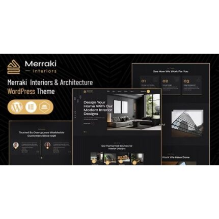 Merraki | Interiors & Architecture WordPress Theme