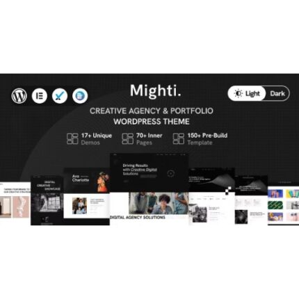 Mighti – Creative Agency & Portfolio WordPress Theme