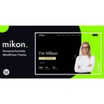 Mikon – Personal Portfolio WordPress Theme