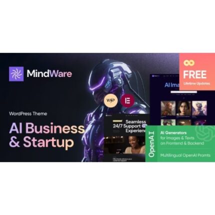 MindWare – AI Startup, AI App & Machine Learning WordPress Theme