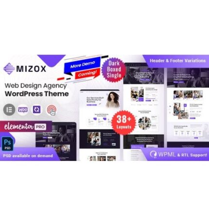 Mizox – Web Design Agency WordPress